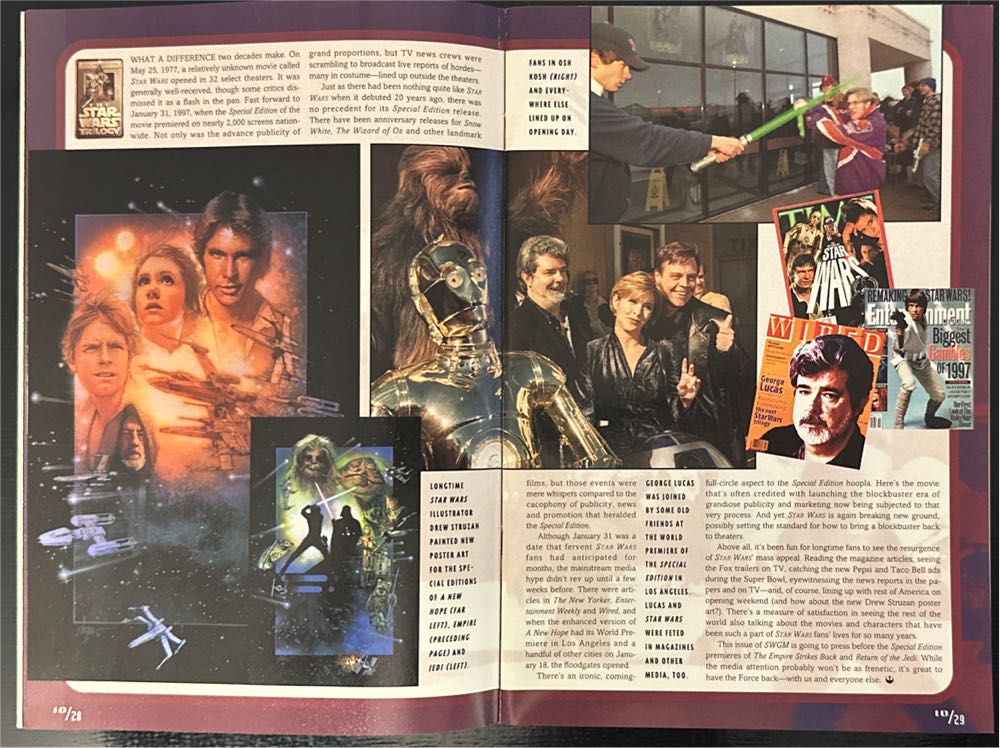 Star Wars Galaxy Magazine #10  (January) magazine collectible [Barcode 00912847451910] - Main Image 4