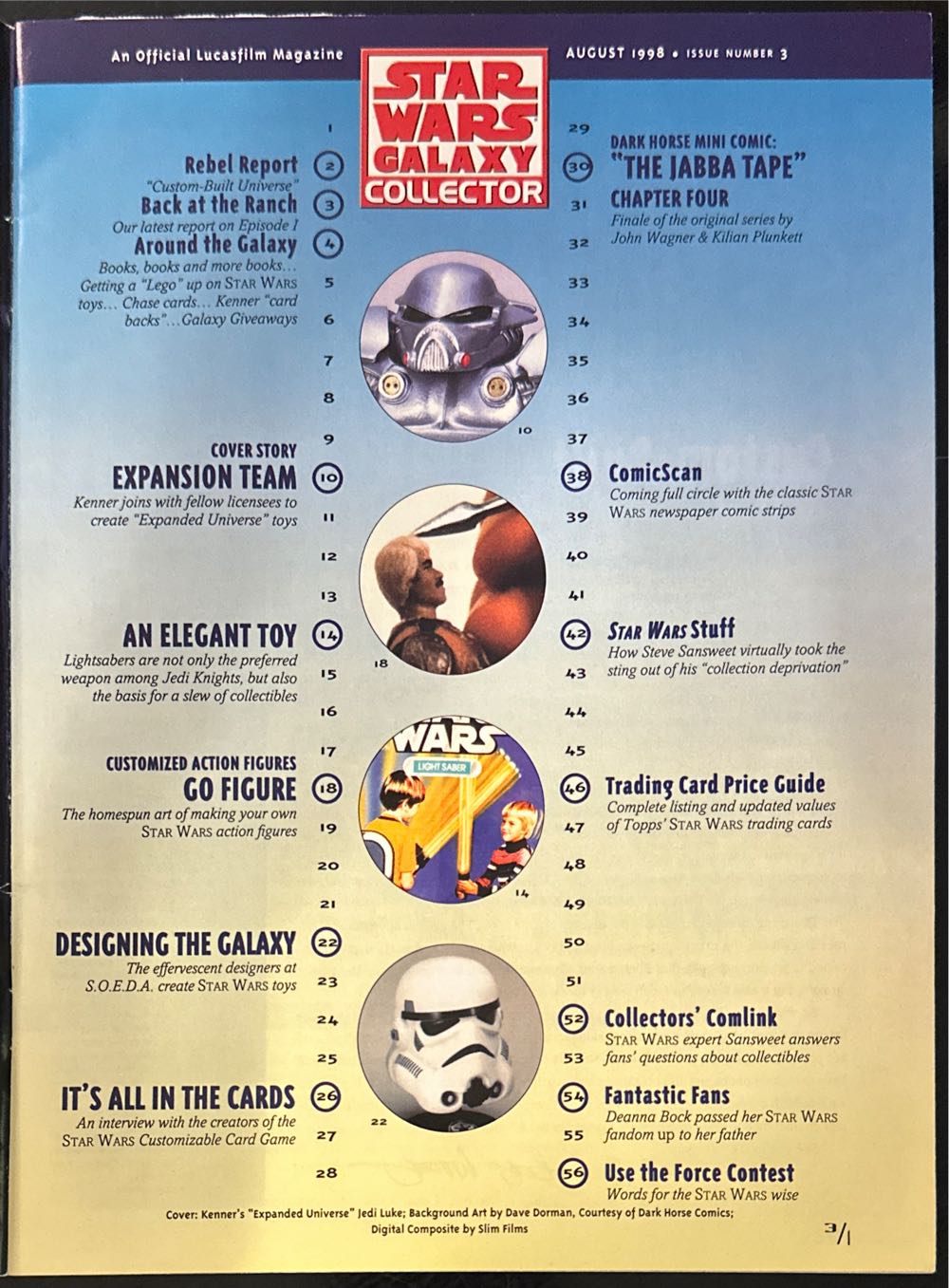 Star Wars Galaxy Collector #3  (August) magazine collectible [Barcode 00912847451903] - Main Image 3