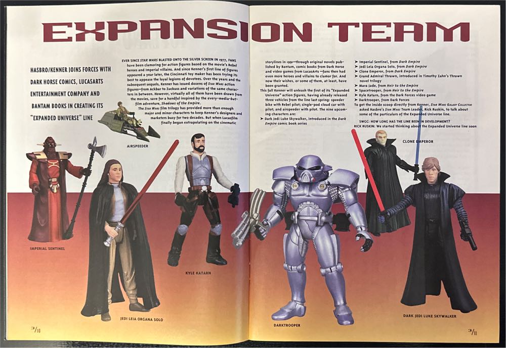 Star Wars Galaxy Collector #3  (August) magazine collectible [Barcode 00912847451903] - Main Image 4