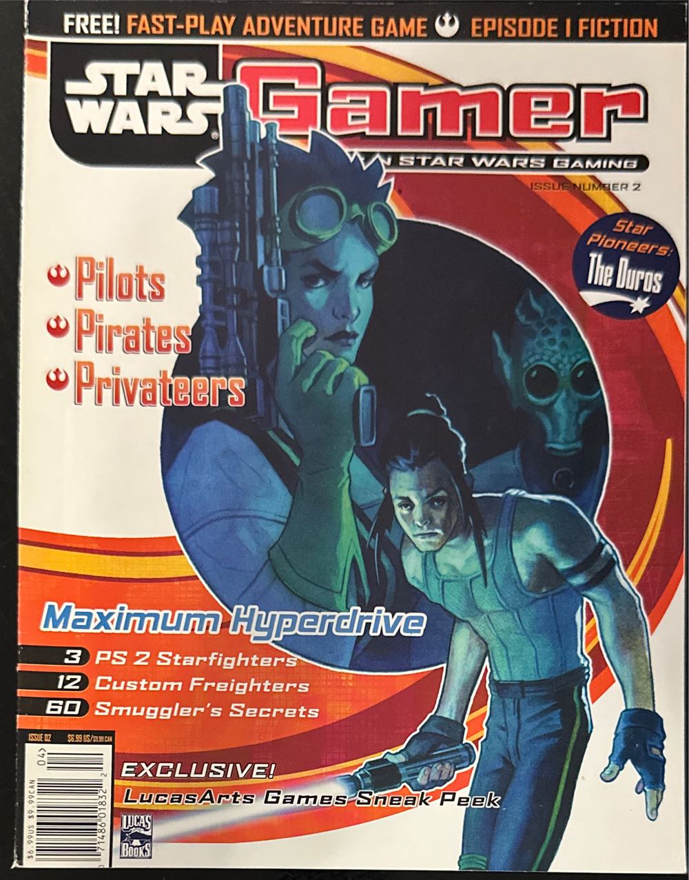 Star Wars Gamer  (February) magazine collectible [Barcode 07142601838204] - Main Image 1