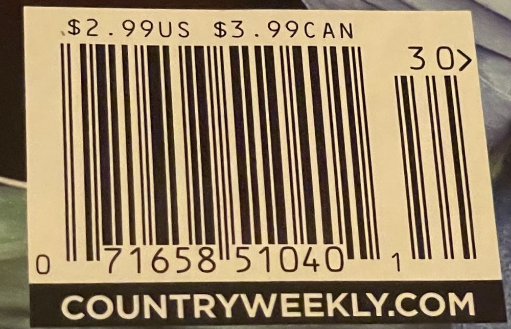 WADE HAYES MY BATTLE WITH CANCER  (July) magazine collectible [Barcode 07165851040130] - Main Image 3