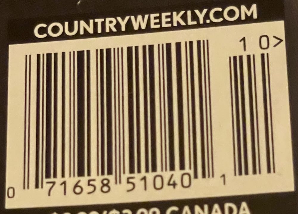 Blake Shelton Breaking Tradition  (March) magazine collectible [Barcode 07165851040110] - Main Image 3