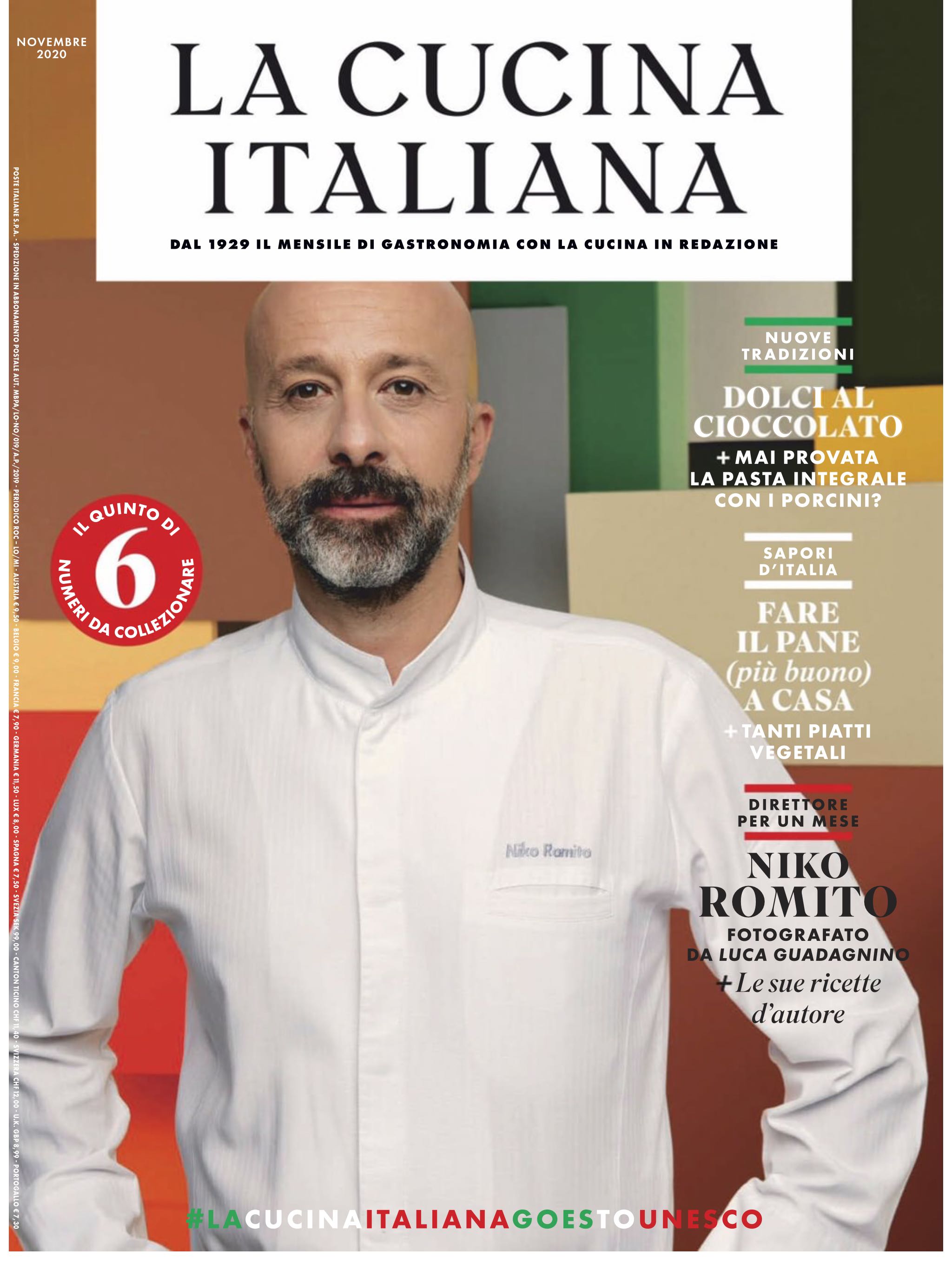 La Cucina Italiana  2020 Novembre  (November) magazine collectible - Main Image 1