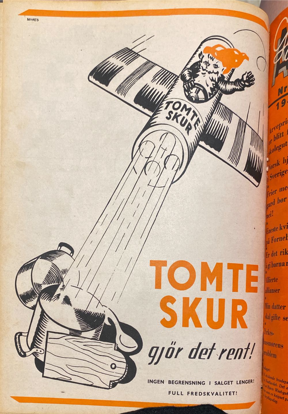 Alle Kvinner (H)  (October) magazine collectible - Main Image 2