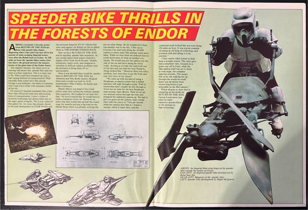 Star Wars Return of the Jedi Official Poster Monthly  (July) magazine collectible [Barcode 07189647921803] - Main Image 2