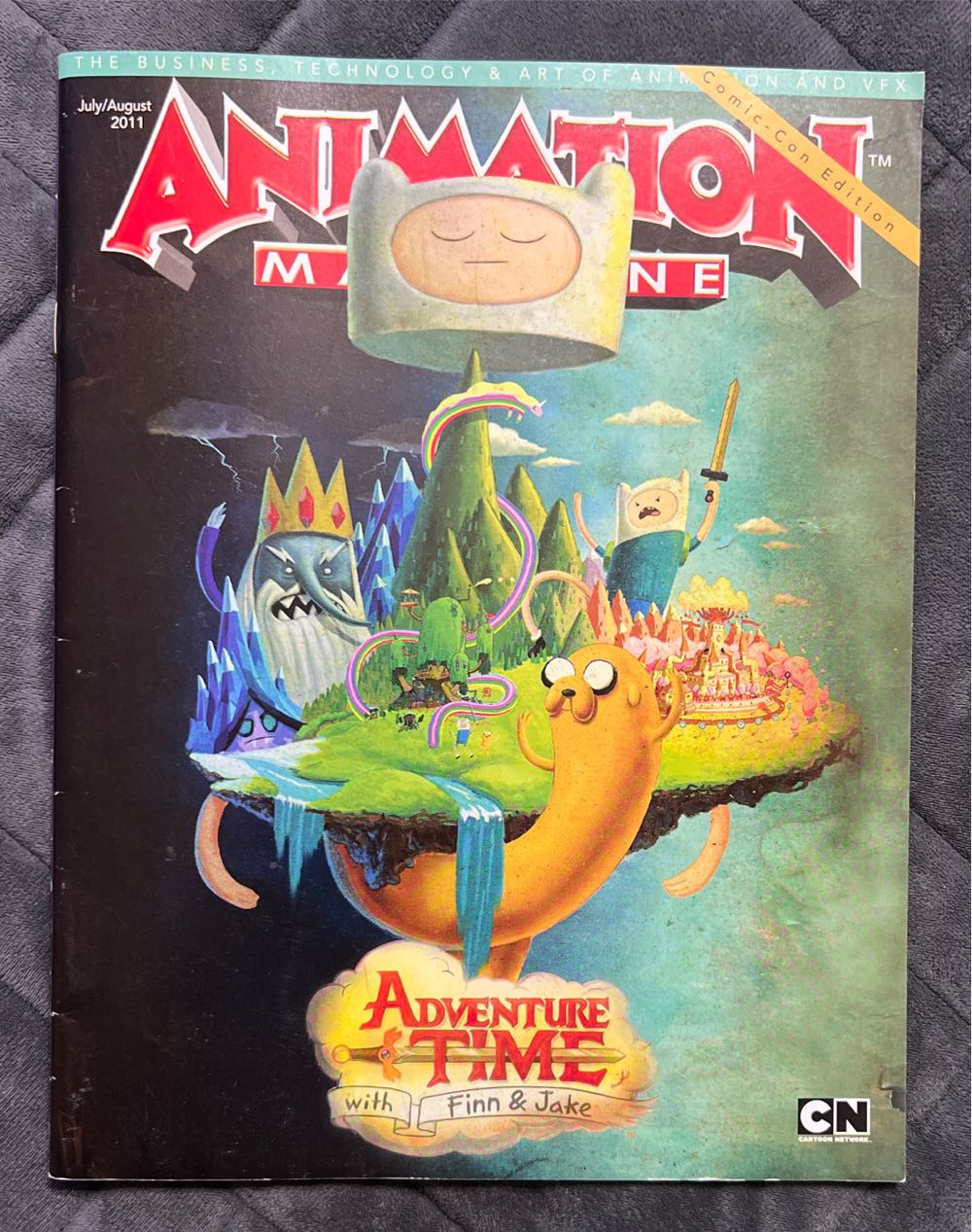 Animation Magazine Adventure Time   (July) magazine collectible - Main Image 1
