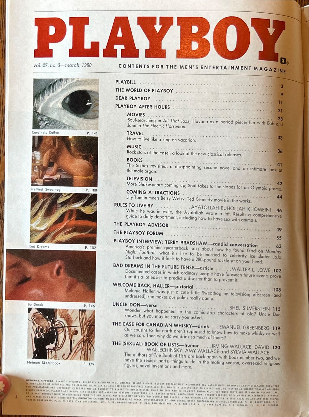 Playboy  (March) magazine collectible - Main Image 2