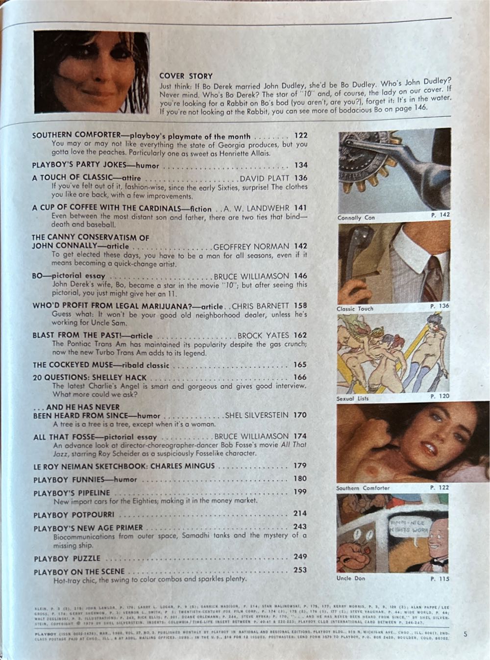 Playboy  (March) magazine collectible - Main Image 3