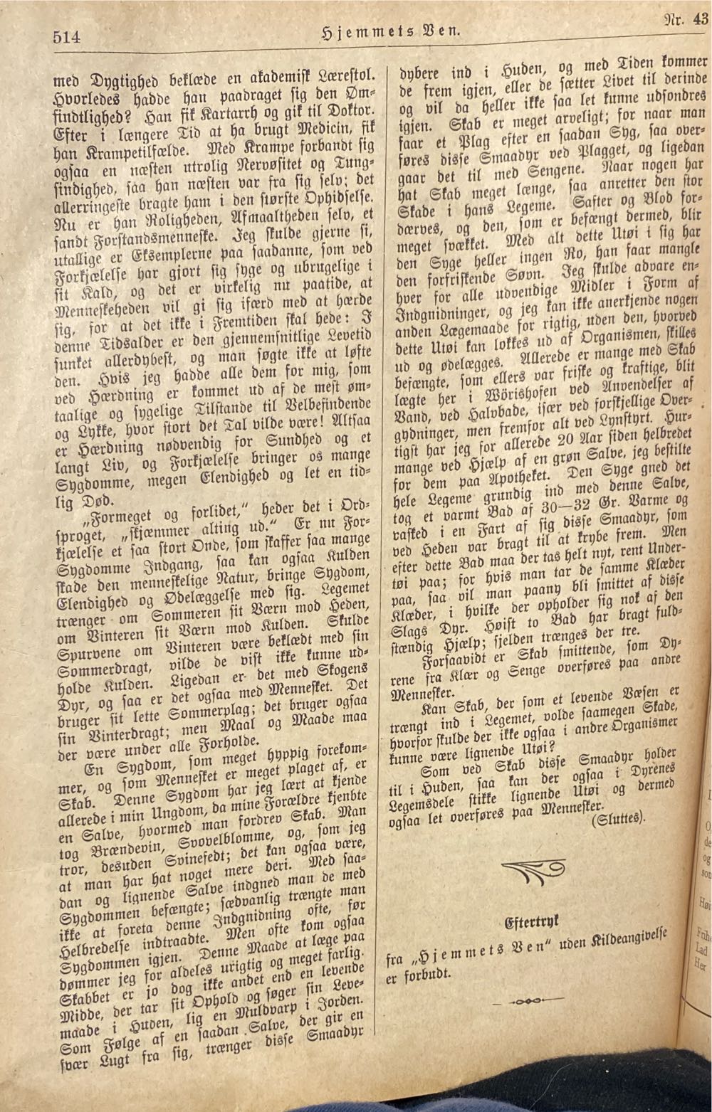 Hjemmets Ven (H)  (October) magazine collectible - Main Image 2