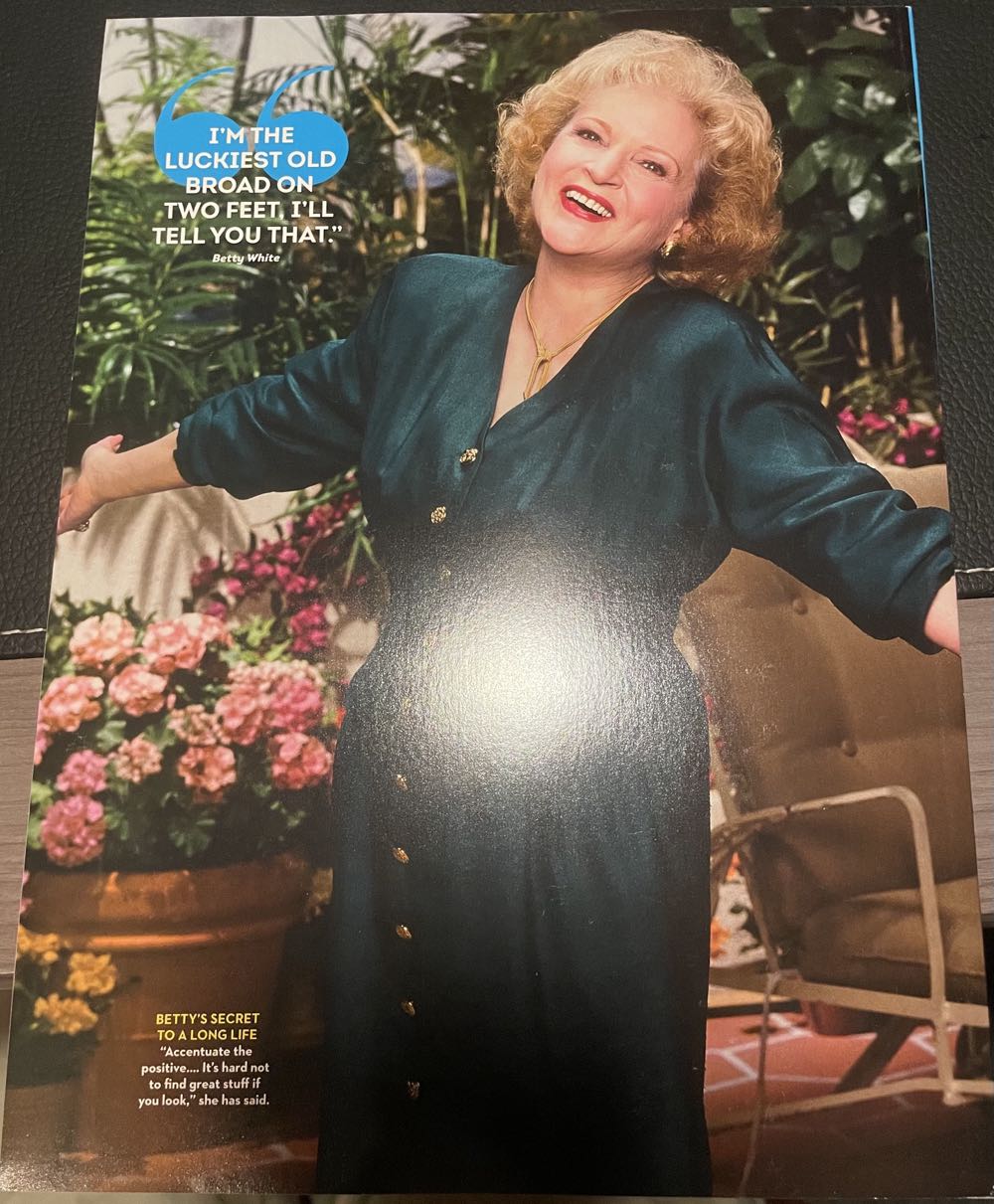 Hollywood Story: Betty White  (March) magazine collectible [Barcode 07336168477614] - Main Image 2