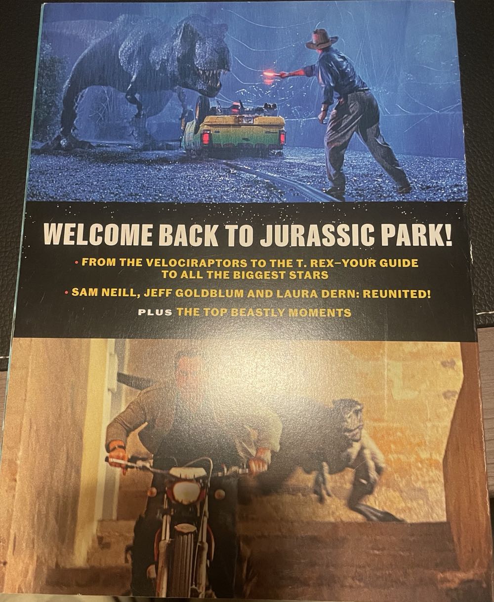 Jurassic Park  (September) magazine collectible [Barcode 07244010551536] - Main Image 2