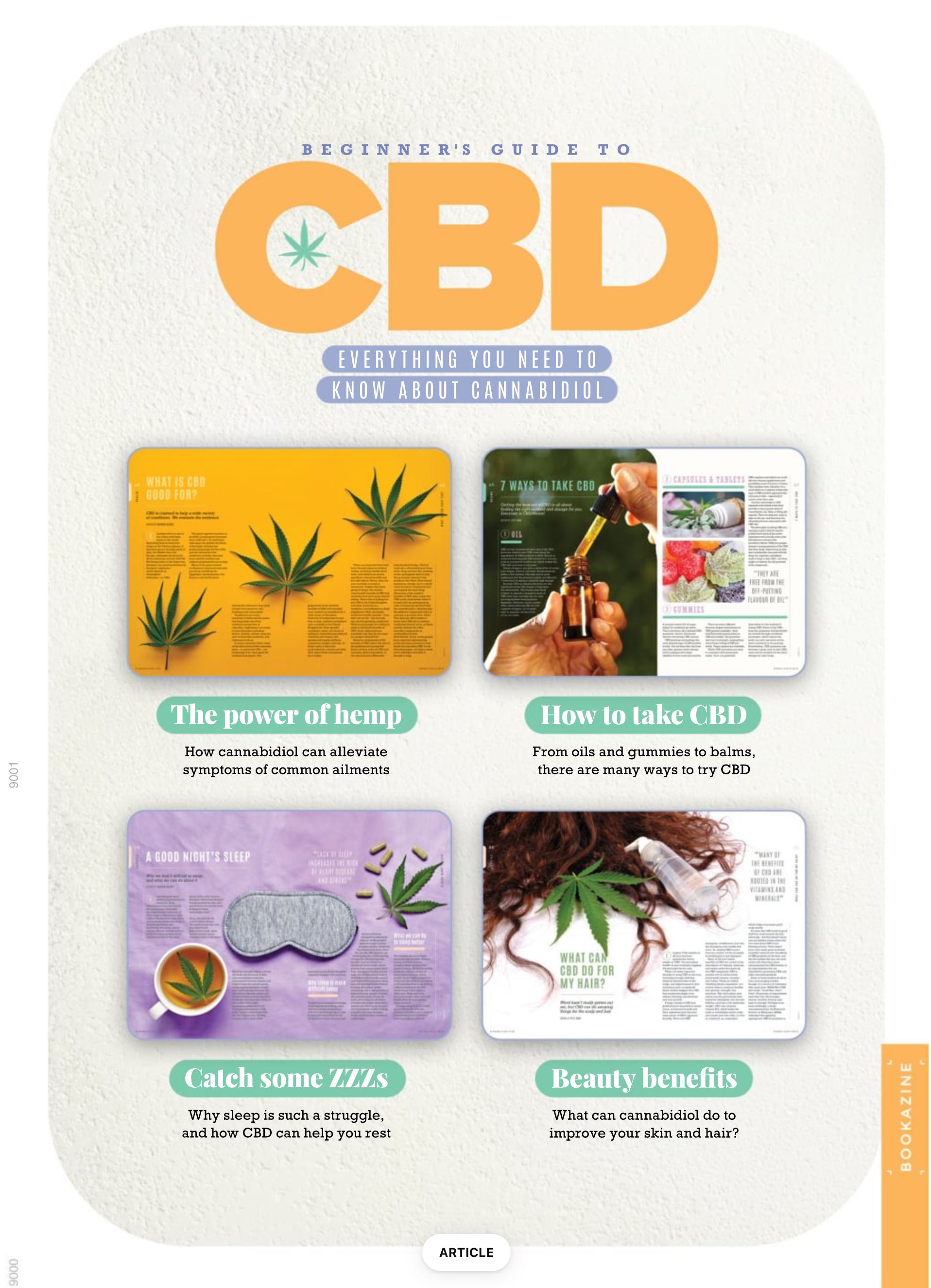Beginners Guide to CBD  2023 July  (July) magazine collectible - Main Image 2