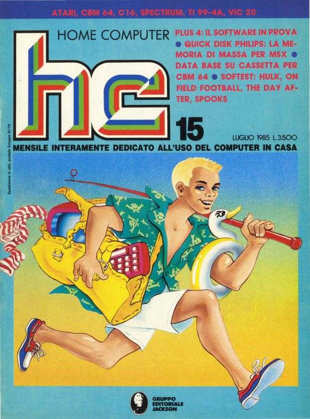 Home Computer N. 15 (luglio) magazine collectible - Main Image 1
