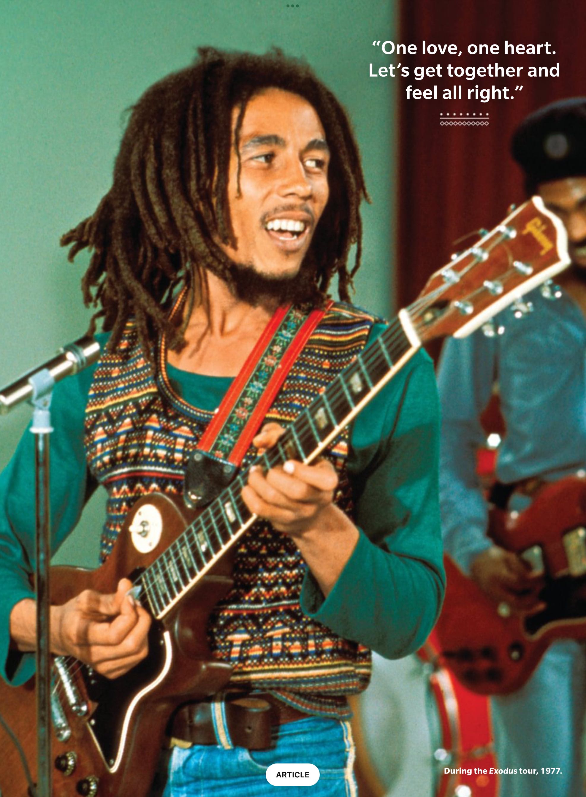 LIFE Bob Marley  2024 January  (January) magazine collectible - Main Image 2