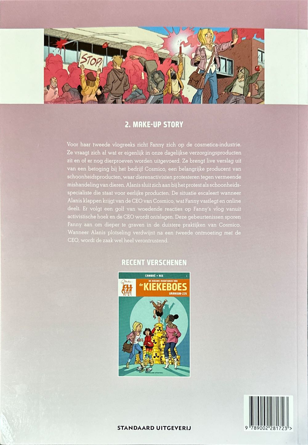 De Nieuwe Avonturen Van De Kiekeboes 2 Makeup Story  (July) magazine collectible [Barcode 9789002281723] - Main Image 2