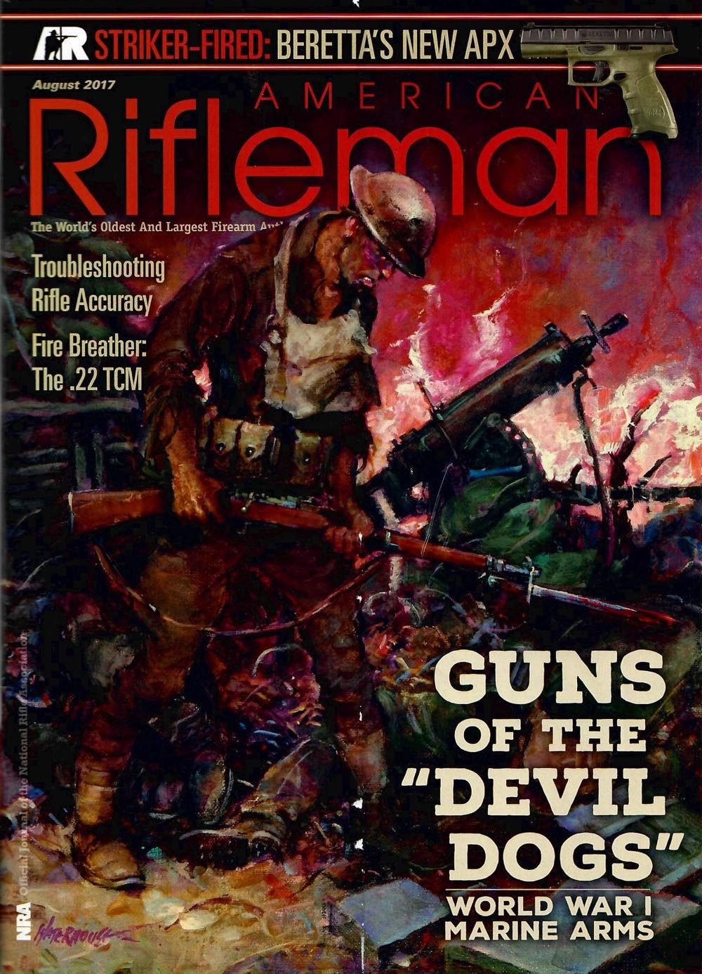 American Rifleman (August) magazine collectible - Main Image 1