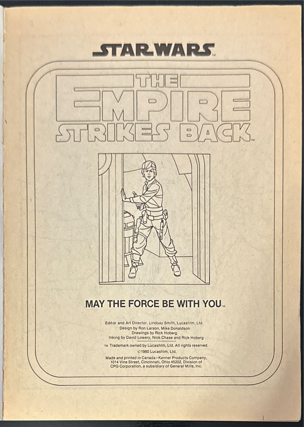 The Empire Strikes Back Coloring Book  magazine collectible - Main Image 3