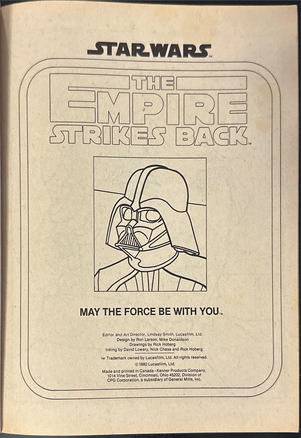 The Empire Strikes Back Coloring Book  magazine collectible - Main Image 3