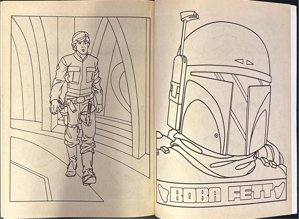 The Empire Strikes Back Coloring Book  magazine collectible - Main Image 4