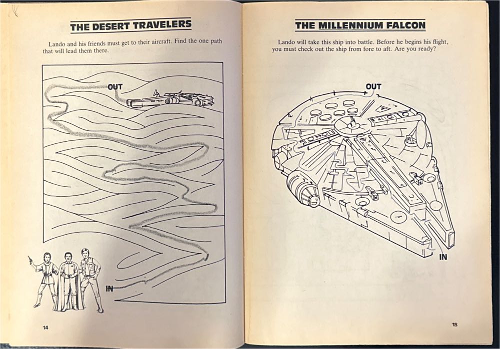 Return of the Jedi Activity Book  magazine collectible [Barcode 07980800099485899] - Main Image 4