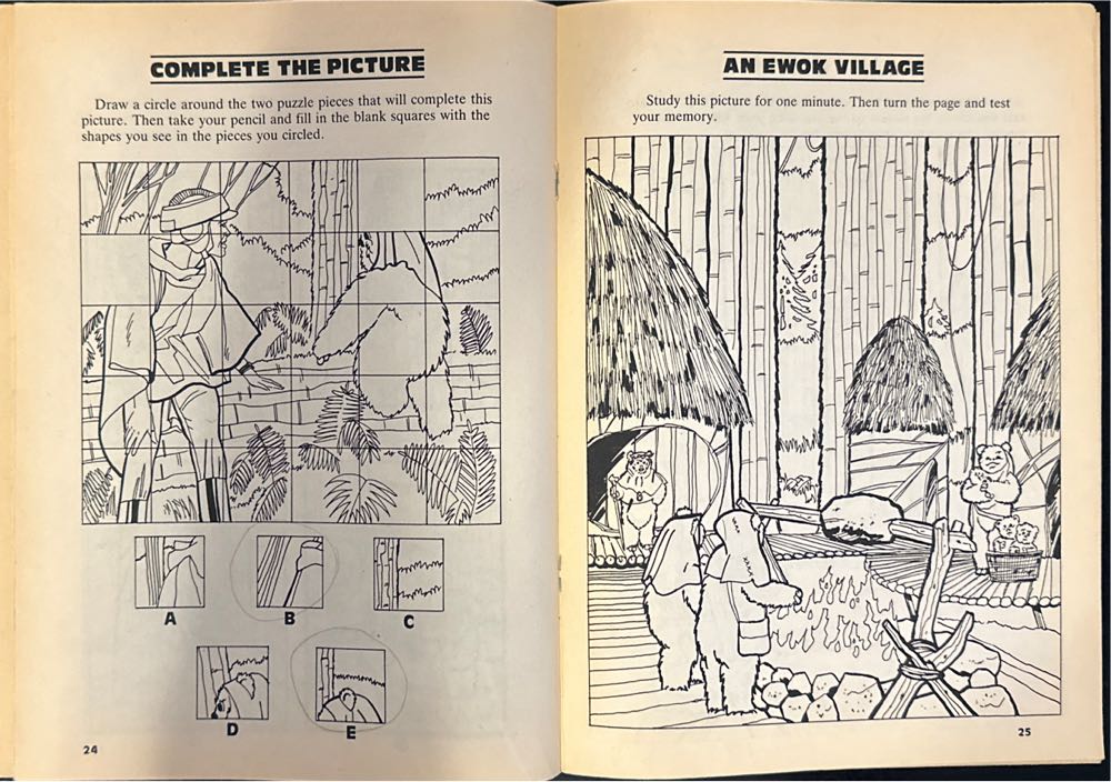 Return of the Jedi Activity Book  magazine collectible [Barcode 07980800099485895] - Main Image 4