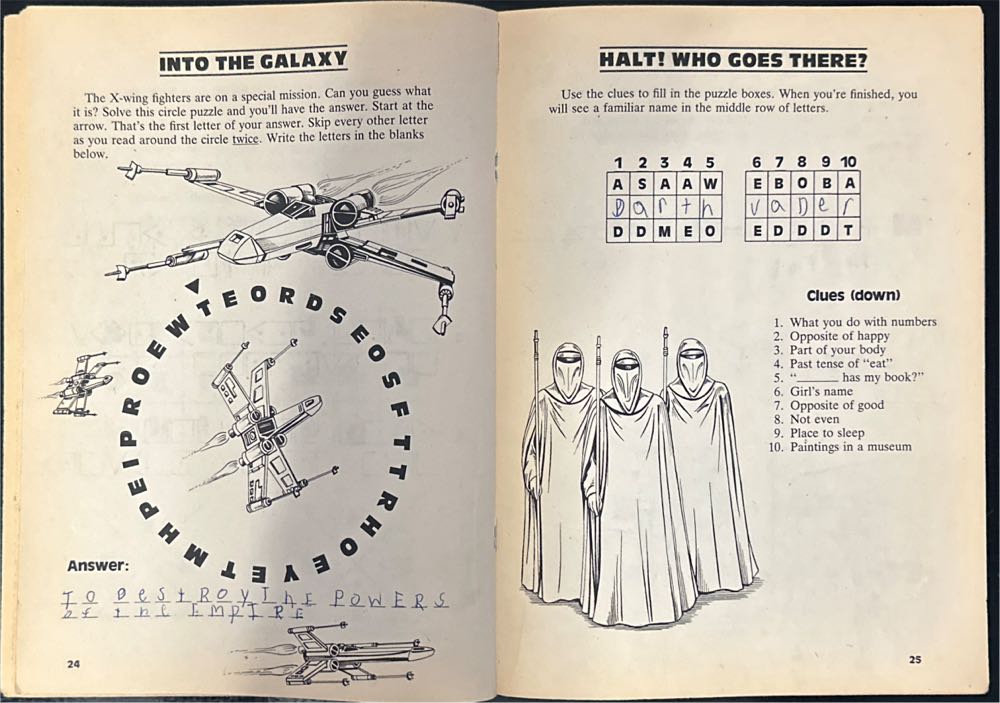 Return of the Jedi Activity Book  magazine collectible [Barcode 07980800099485900] - Main Image 4