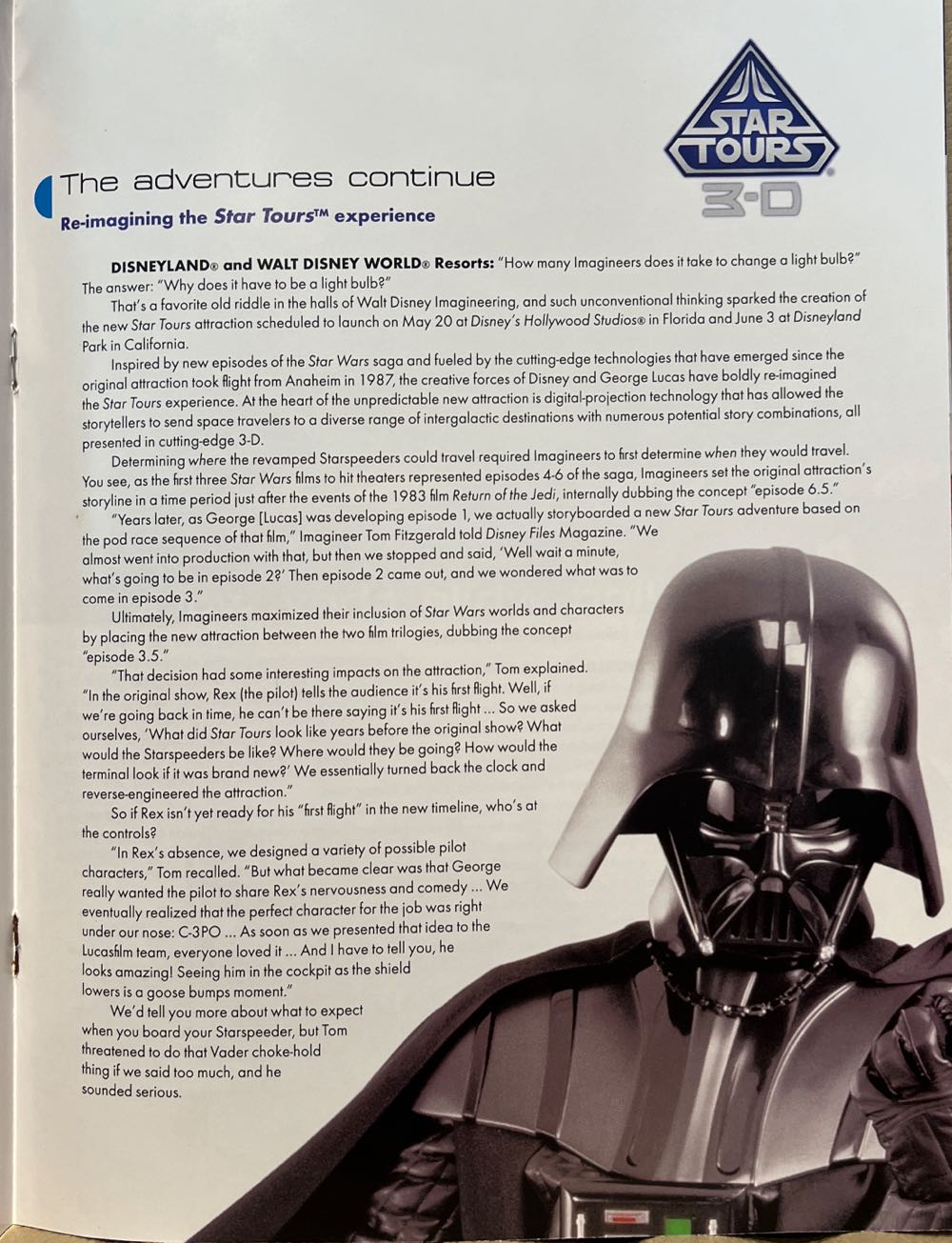 Disney Files Magazine Vol. 20 Nr. 2  magazine collectible - Main Image 3