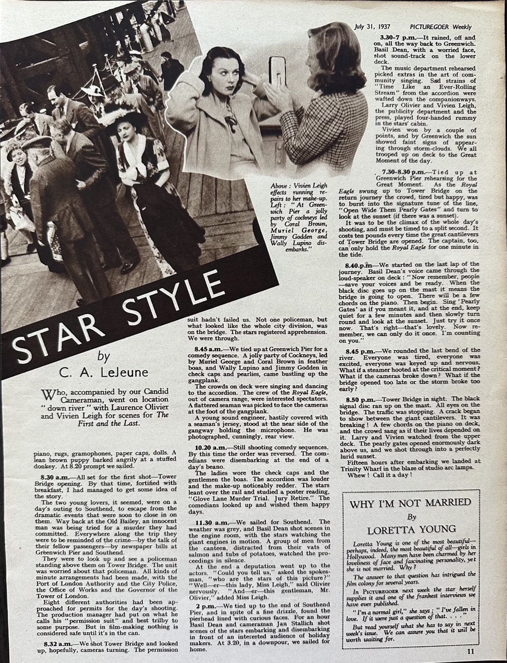 Picturegoer Weekly  (July) magazine collectible - Main Image 2