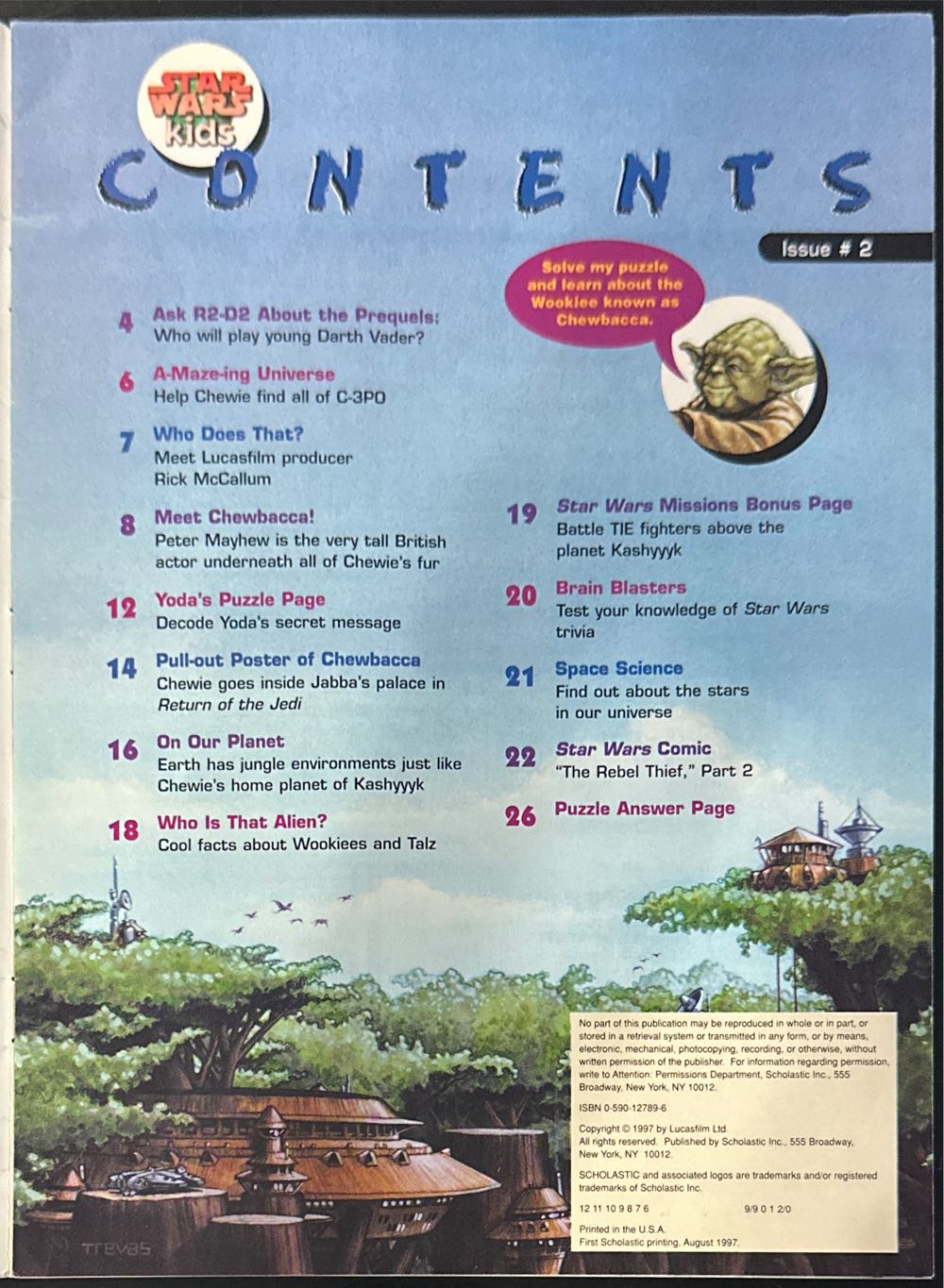 Star Wars Kids (1997)  (August) magazine collectible - Main Image 3