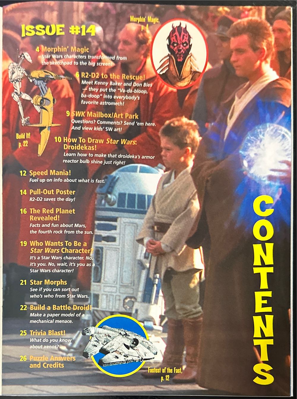 Star Wars Kids (1999) (October) magazine collectible - Main Image 3
