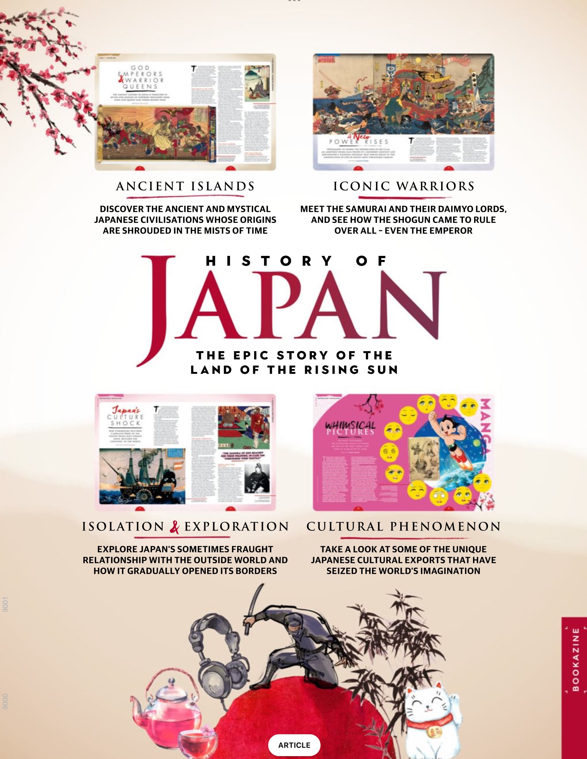 All About History History of Japan  2024 May  (May) magazine collectible - Main Image 2