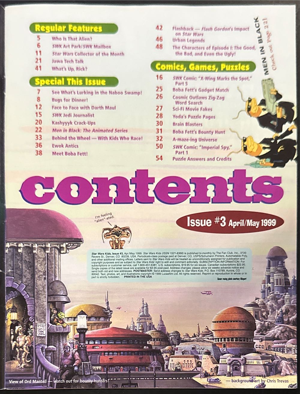 Star Wars Kids (1998)  (April) magazine collectible [Barcode 05669893714205] - Main Image 3