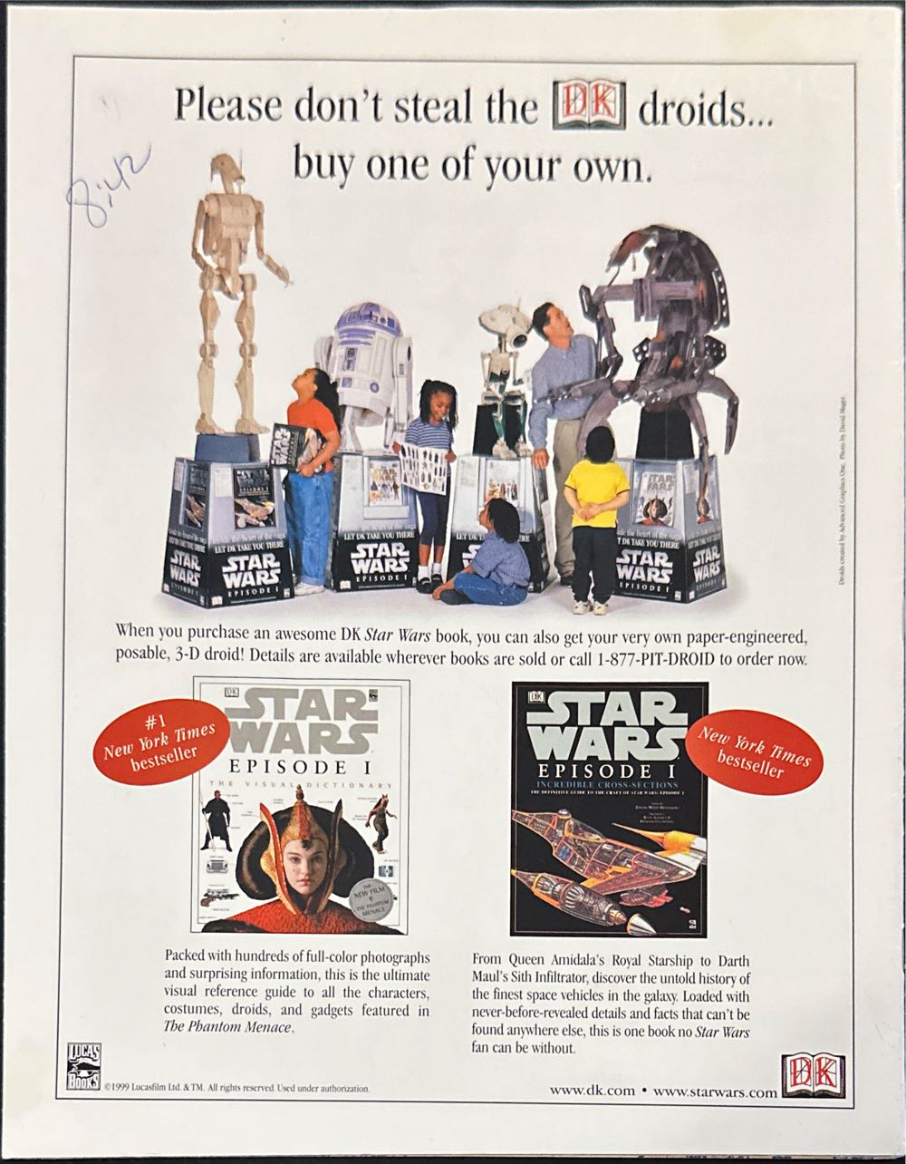 Star Wars Kids (1998)  (October) magazine collectible [Barcode 05669893714211] - Main Image 2