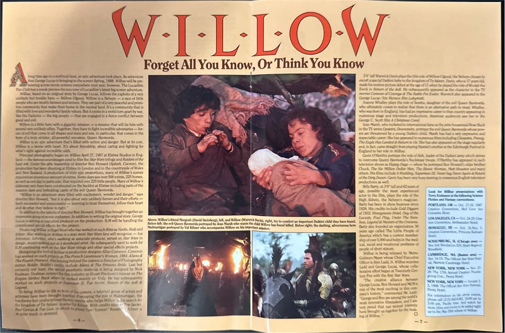 The LucasFilm Fan Club Magazine  (October) magazine collectible - Main Image 4