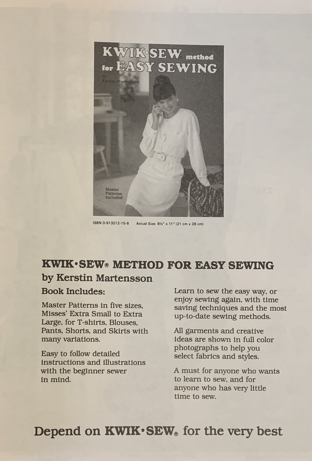 Home Catalog 1990 Cover Pattern 2125  (October) magazine collectible - Main Image 4