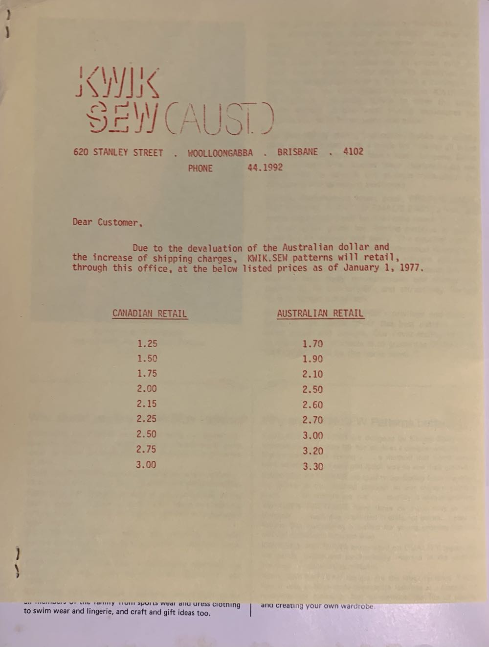 Home Catalog 1976 Cover Pattern 736  magazine collectible - Main Image 3