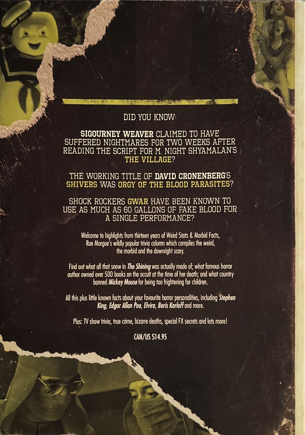 Rue Morgue Magazine’s: Weird Stats & Morbid Facts  magazine collectible [Barcode 671717401067754] - Main Image 2