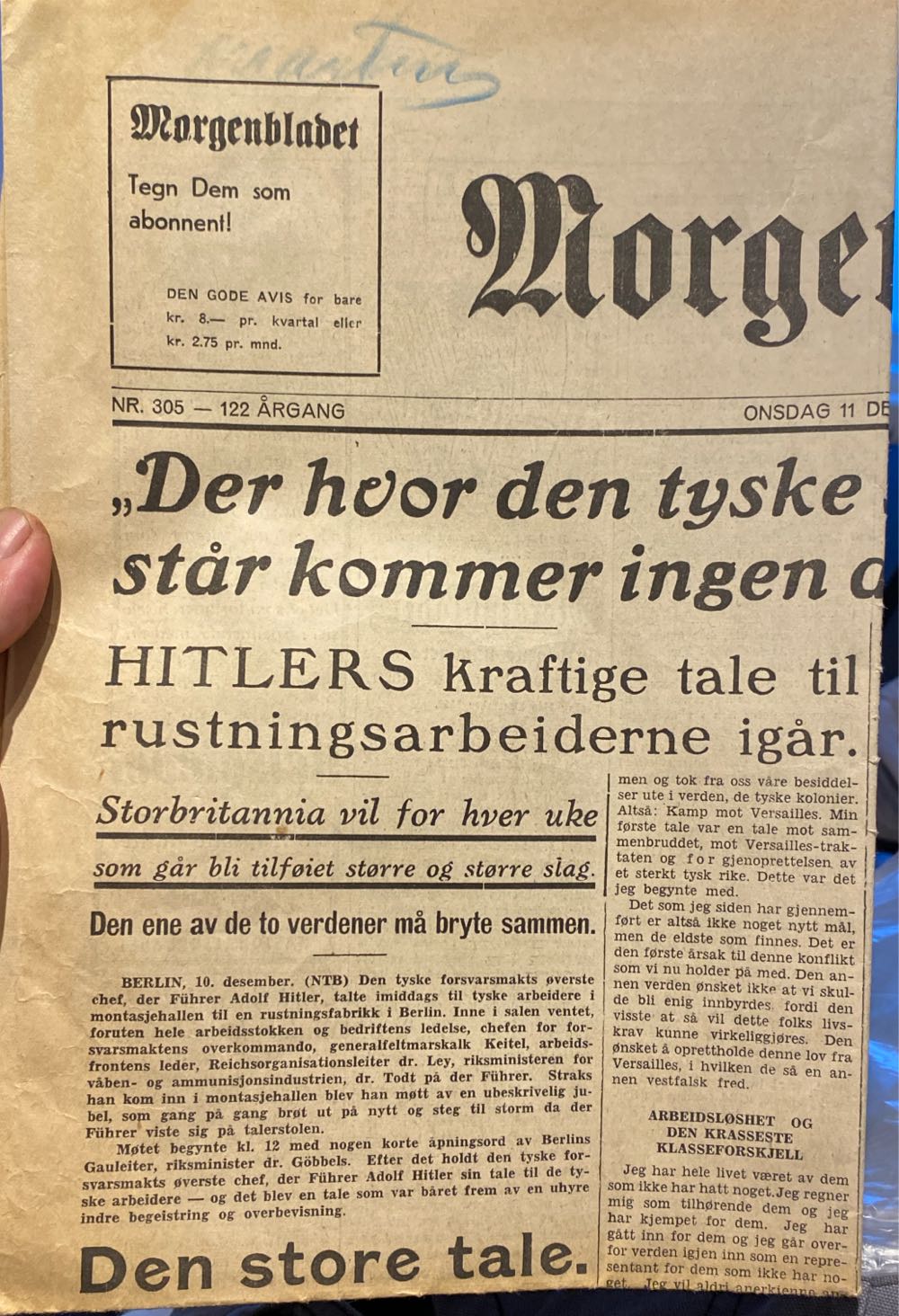 Woman's Weekly Magazine