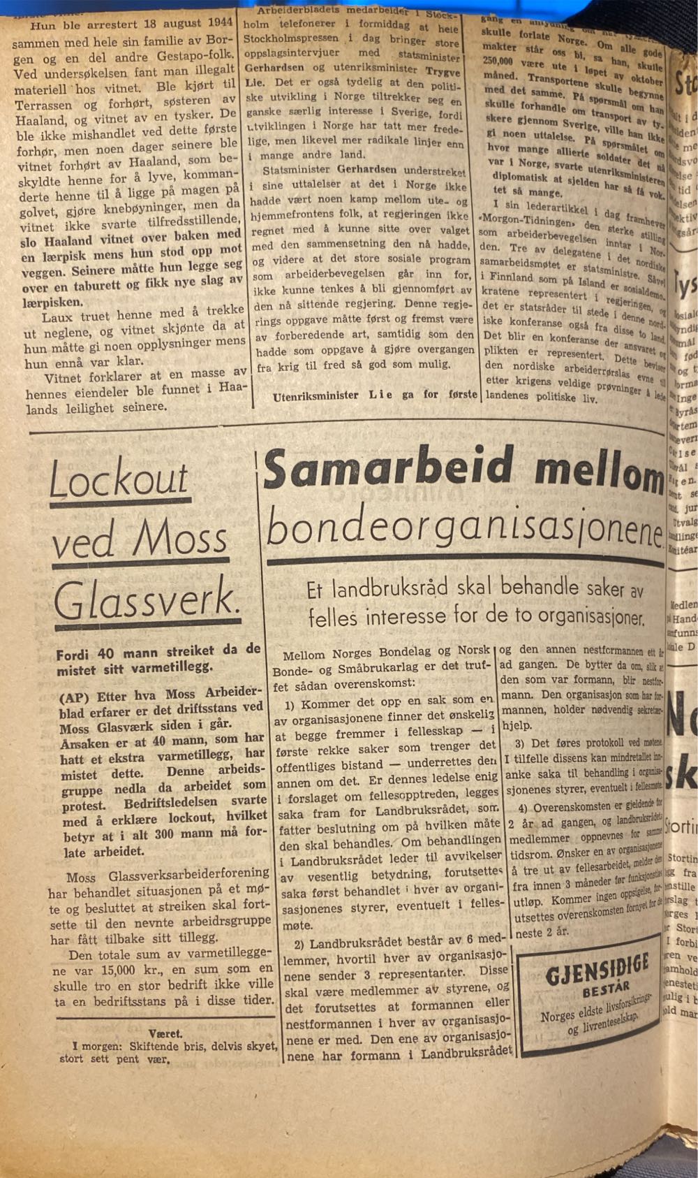 Arbeiderbladet (H)  (July) magazine collectible - Main Image 3