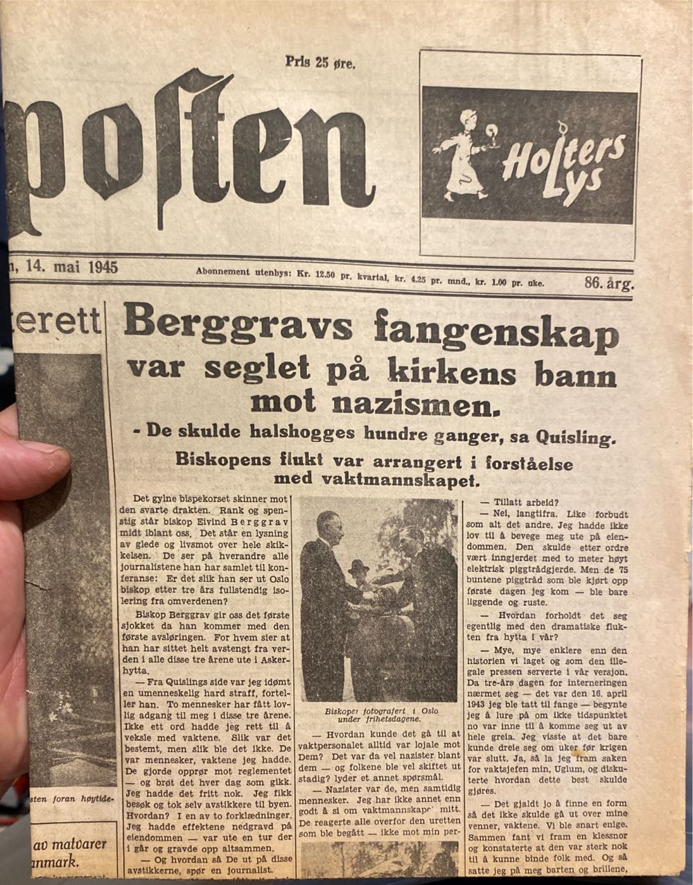 Aftenposten (H)  (May) magazine collectible - Main Image 2