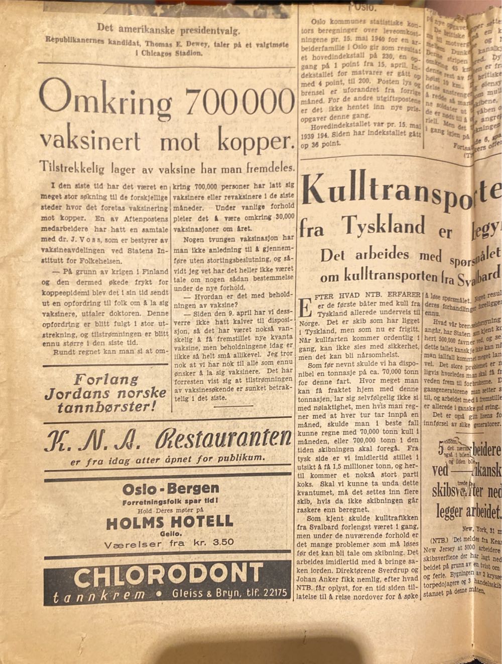 Aftenposten (H)  (June) magazine collectible - Main Image 3