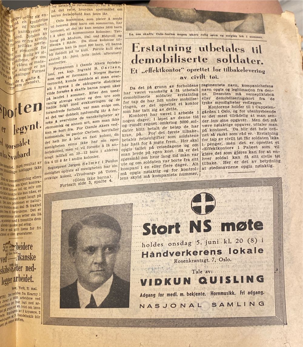 Aftenposten (H)  (June) magazine collectible - Main Image 4