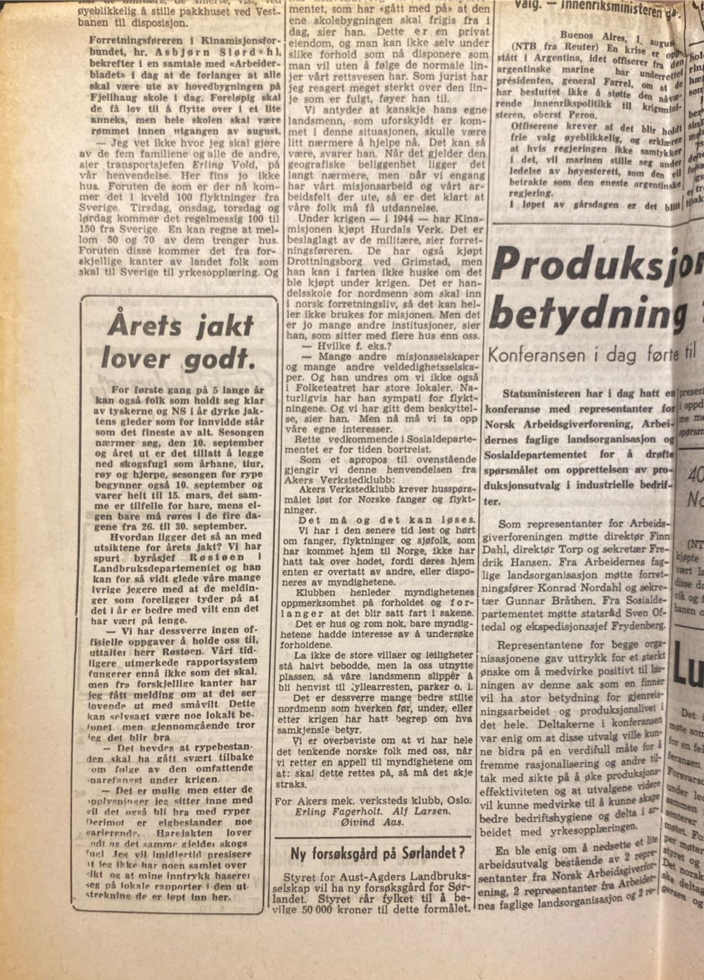 Arbeiderbladet (H)  (August) magazine collectible - Main Image 3