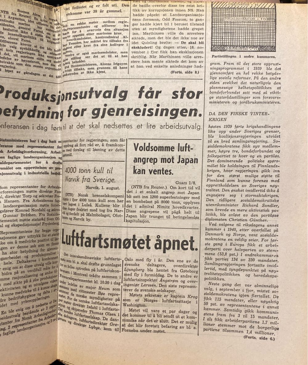 Arbeiderbladet (H)  (August) magazine collectible - Main Image 4