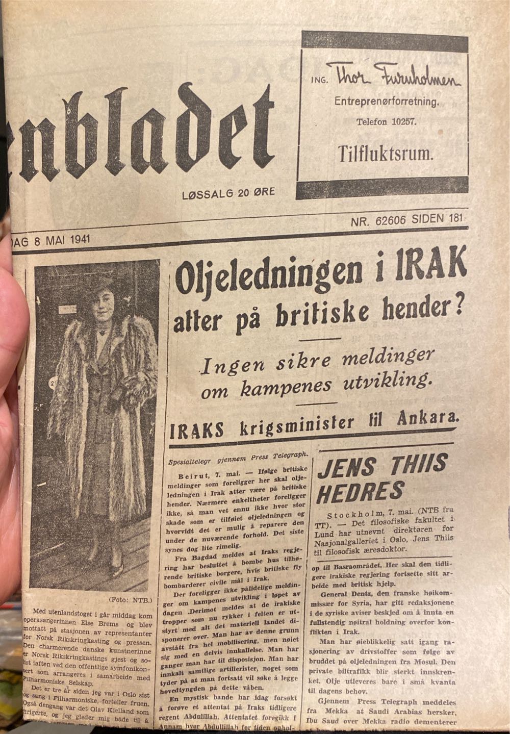 Morgenbladet (H)  (May) magazine collectible - Main Image 2