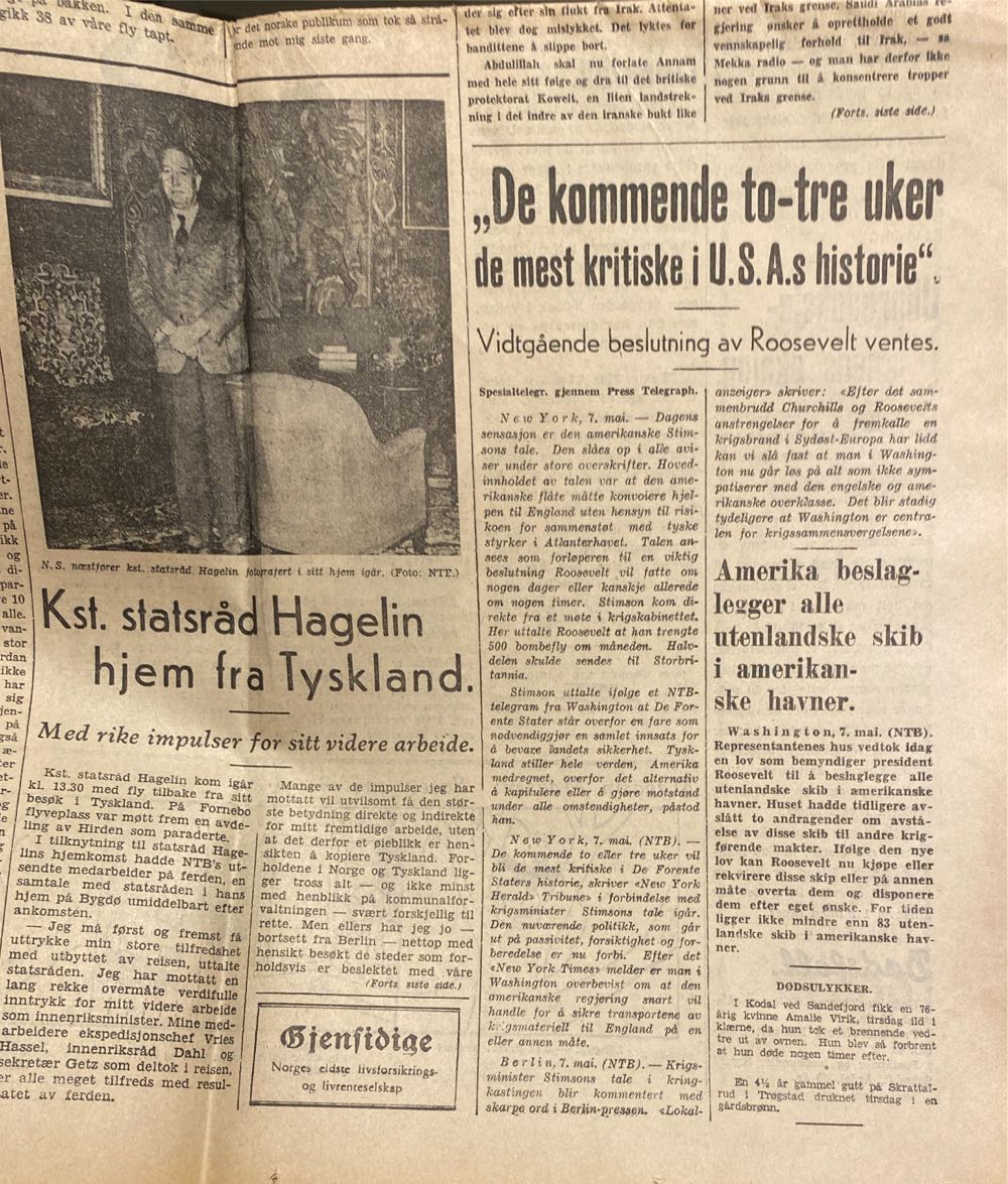 Morgenbladet (H)  (May) magazine collectible - Main Image 4