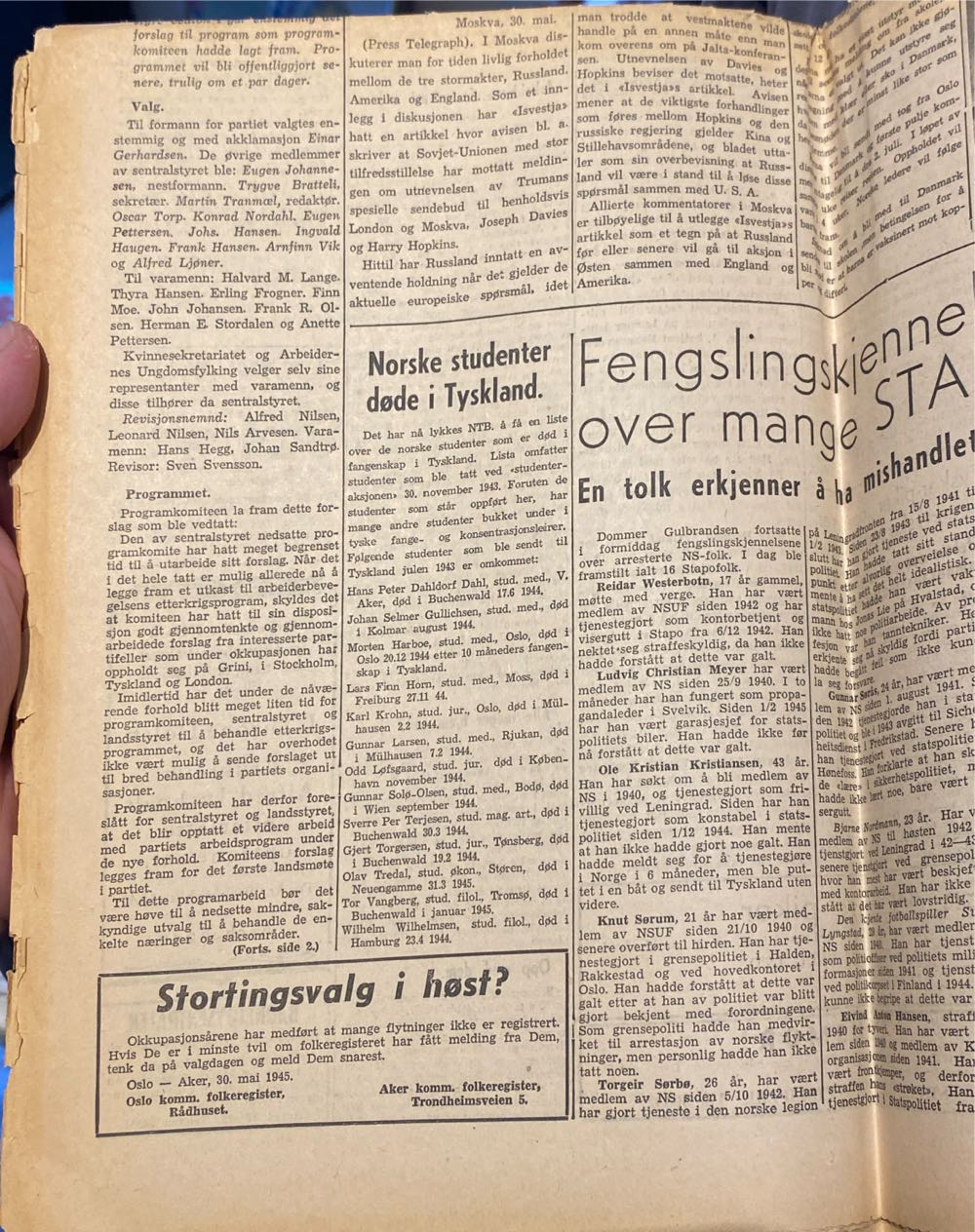 Arbeiderbladet (H)  (May) magazine collectible - Main Image 3