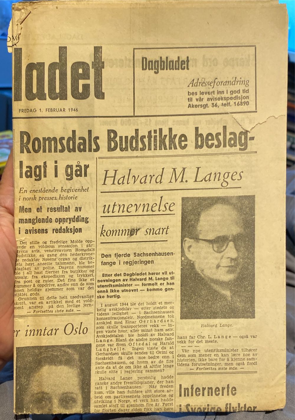 Dagbladet (H)  (February) magazine collectible - Main Image 2