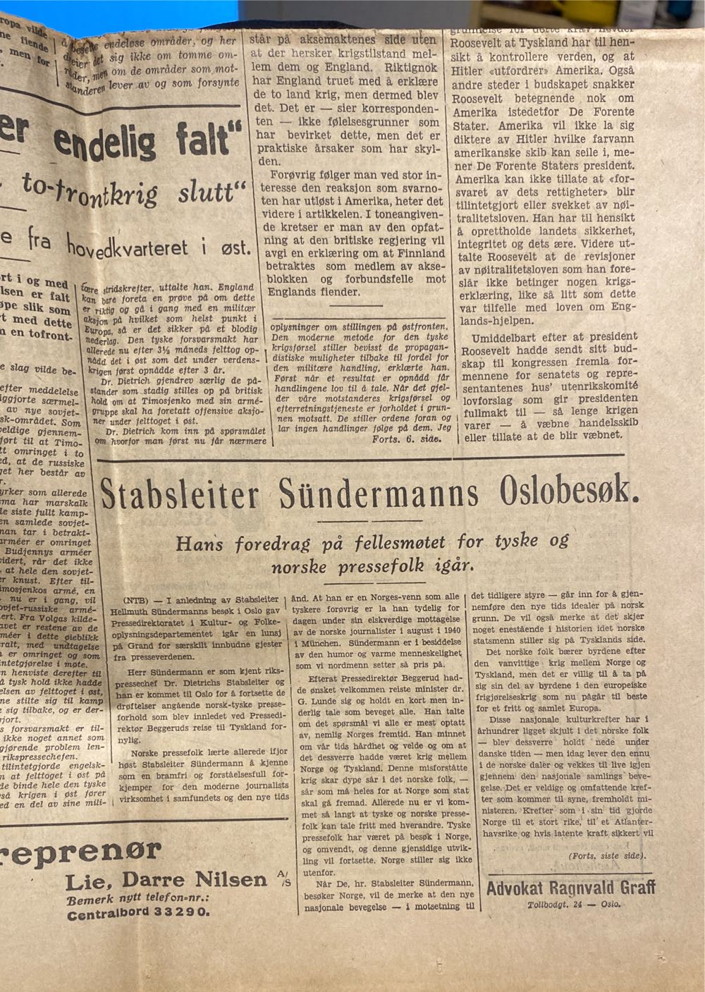 Morgenbladet (H)  (October) magazine collectible - Main Image 4