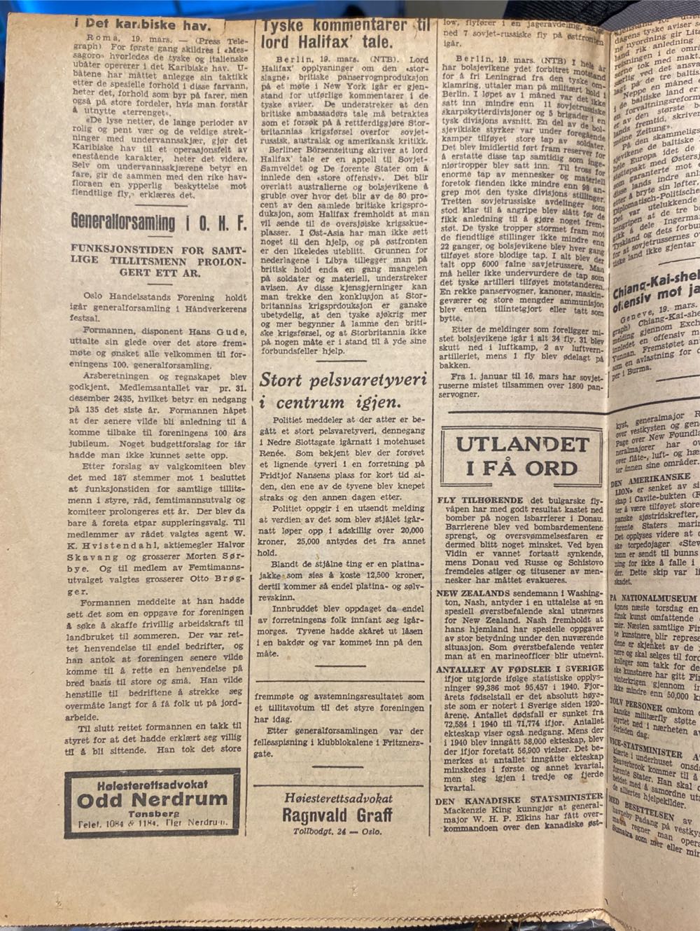 Morgenbladet (H)  (March) magazine collectible - Main Image 3